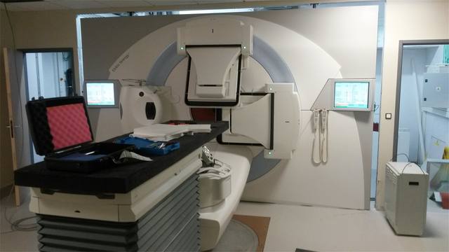 Salle de radiothérapie